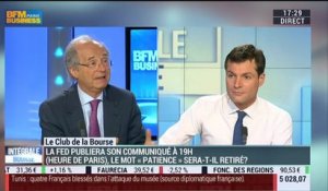 Le Club de la Bourse: Anton Brender, Jacques-Antoine Bretteil et Jérôme Vinerier - 18/03