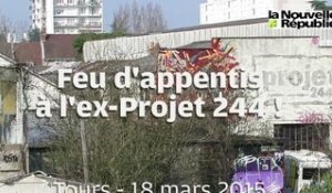 VIDEO TOURS : Incendie aux Rives du Cher