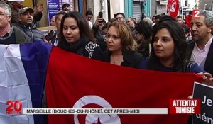 Les Tunisiens de France manifestent contre le terrorisme