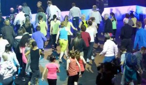 Saint-Quentin : record du nombre de danseurs de madison en salle