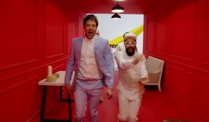 Le groupe OK Go dans une pub chinoise pour Red Star Macalline