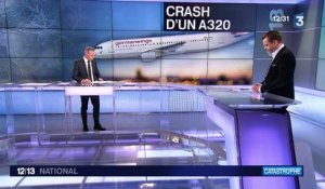 L'A320 a émis un message d'alerte avant le crash
