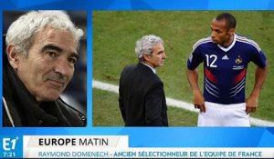 Domenech : "on a bouffé l’hommage" à Thierry Henry