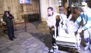 VIDEO (41) Lifting à 18.000 € pour la Madeleine repentante à Blois