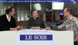 Le 11h02: qu'attendre du festival de littérature Passa Porta ?