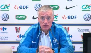 Foot - Bleus : Deschamps «Que tous aient le même soutien»