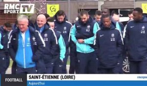 Football / Les Bleus en balade à Saint-Galmier - 29/03