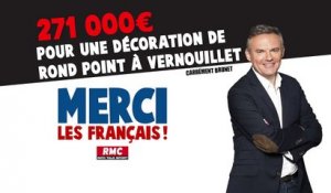 Merci les Français - 271 000€ pour une décoration de rond-point à Vernouillet