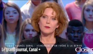 Le grand journal : Agnès Soral parle de son frère, lundi 30 mars 2015