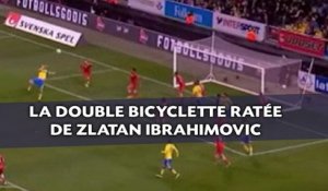 La double bicyclette ratée de Zlatan Ibrahimovic