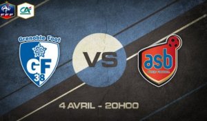 Samedi 4 avril à 20h00 - Grenoble Foot 38 - AS Béziers - CFA C
