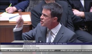 La grosse colère de Manuel Valls contre la "démagogie" de la droite