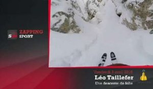 Zap'Sport : La descente de folie de Léo Taillefer