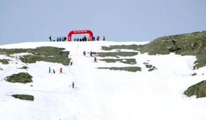 Record du monde de vitesse à ski - Simone Origone (252,632 km/h)