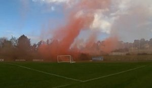 Les supporters motivent les Olympiens