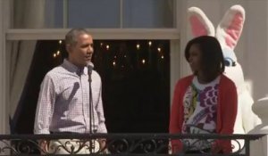 Les Obama s'emballent pour la fête de Pâques !