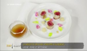 Lièvre, poires et betteraves par Philippe Etchebest