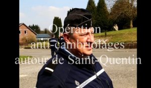 Opération anti-cambriolages autour de Saint-Quentin