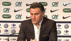 PSG - ASSE : la réaction à chaud de Galtier