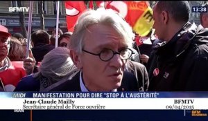Jean-Claude Mailly : «Si le gouvernement n'écoute pas, qu'il ne vienne pas se plaindre après»