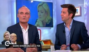 Philippe Val commente la guerre des chefs au FN - C à vous - 09/04/2015