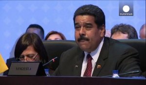 Bref échange "cordial" entre Barack Obama et Nicolas Maduro à Panama
