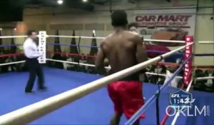 Boxe: Il est KO dès les premières secondes