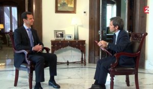 Regardez l'interview de Bachar Al-Assad au 20 heures de France 2