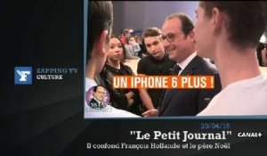 Zapping TV : un lycéen demande un iPhone 6 Plus à François Hollande