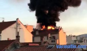 VIDEO. Un appartement détruit par les flammes à La Seyne