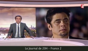 France 2 confond Guillermo del Toro et Benicio del Toro