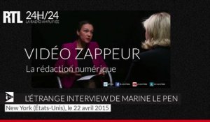 L'étonnante interview "à l'américaine" de Marine Le Pen