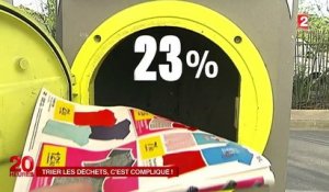 Trier ses déchets, un véritable casse-tête pour les Français