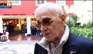 Aznavour: "Je veux qu'on parle de tous les génocides"