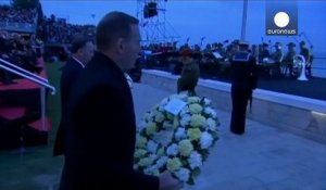 Australiens et Néo-Zélandais commémorent le centenaire de la bataille des Dardanelles