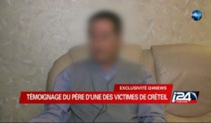 i24news | Interview exclusive du père d'une des victimes de l'agression antisémite de Créteil  - 04/12/2014