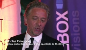 Interview Nicolas Briançon -  Le Molière du metteur en scène d’un spectacle de Théâtre Privé - France 2