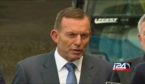Australian Prime Minister Tony Abbott on missing Malaysian flight MH370