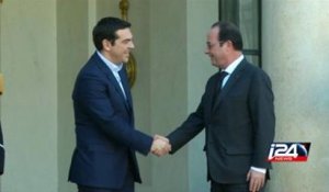 Greek PM in Europe