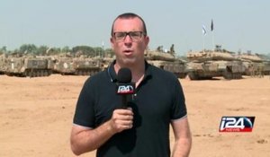 i24news reporter Yoav Borowitz reports live from the Gaza border