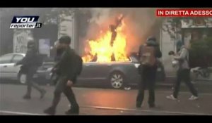 Violents incidents à Milan entre policiers et manifestants anti-Expo universelle