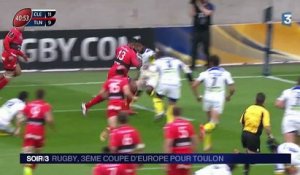 Rugby : Toulon s'offre un triplé inédit