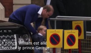 Le prince George a rendu visite à sa petite soeur