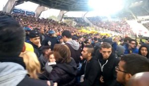 Nantes - PSG : l'intervention musclée des CRS en tribune