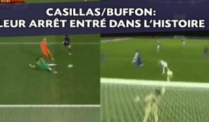 Casillas/Buffon: Leur arrêt mythique contre Robben et Zidane