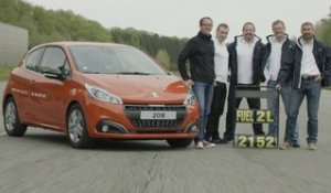 Peugeot 208 2L au 100 km : Les coulisses du record