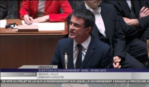 Réforme du collège : Valls ne "supporte plus les contrevérités de l'opposition"