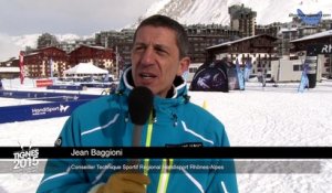 Coupe du monde de ski IPC - 2ème journée - Présentation du Village Partenaire