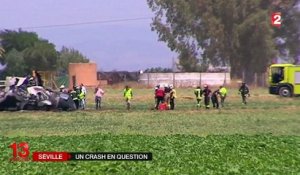 Enquête et mesures de précaution après le crash d'un A400M en Espagne