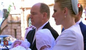Les jumeaux princiers Jacques et Gabriella baptisés à Monaco